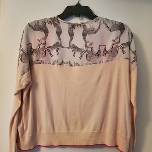 Ted Baker London Animal Print Sweater